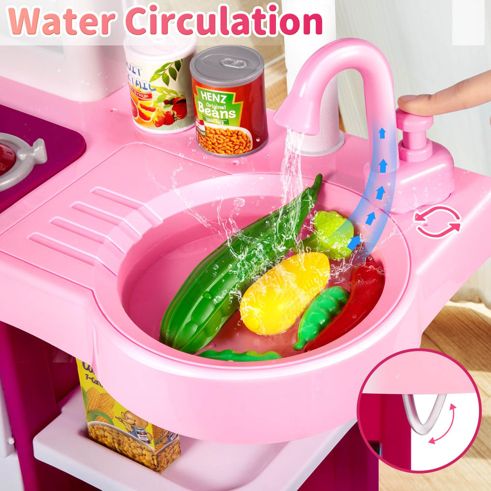 KIZONLY oven and dishwasher doors open and close for interactive fun