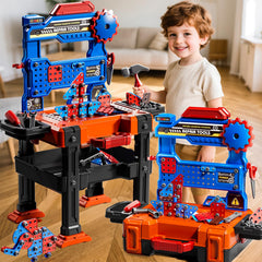 KIZONLY Pretend Play Toolbox with sound invites interactive learning moments.