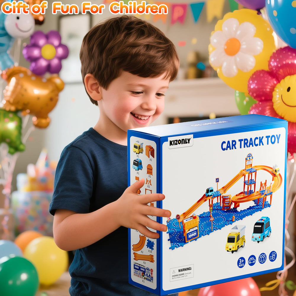 KIZONLY Puzzle Racer gift-pack image suitable for birthdays and holidays.