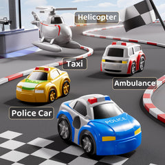 KIZONLY rounded corners design for safer toddler racing.