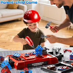 KIZONLY safety helmet and tools set ready for supervised role-playing adventures