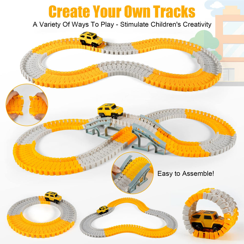 Kizplays construction vehicles promote hands-on play with movable working arms.
