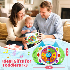 KIZZYEA Alphabet Flip Toy gift-ready packaging suitable for Christmas or birthdays.