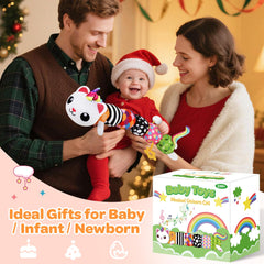 KIZZYEA Unicorn Cat Toy gifts ideal for baby showers and first birthdays.