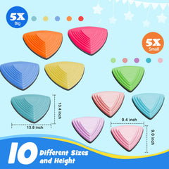 KJR Stepping Stones feature 13-8 and 9-4 inch sizes for different ages