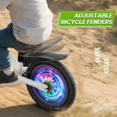 Kkdi balance bike fender protects riders from splashes and mud