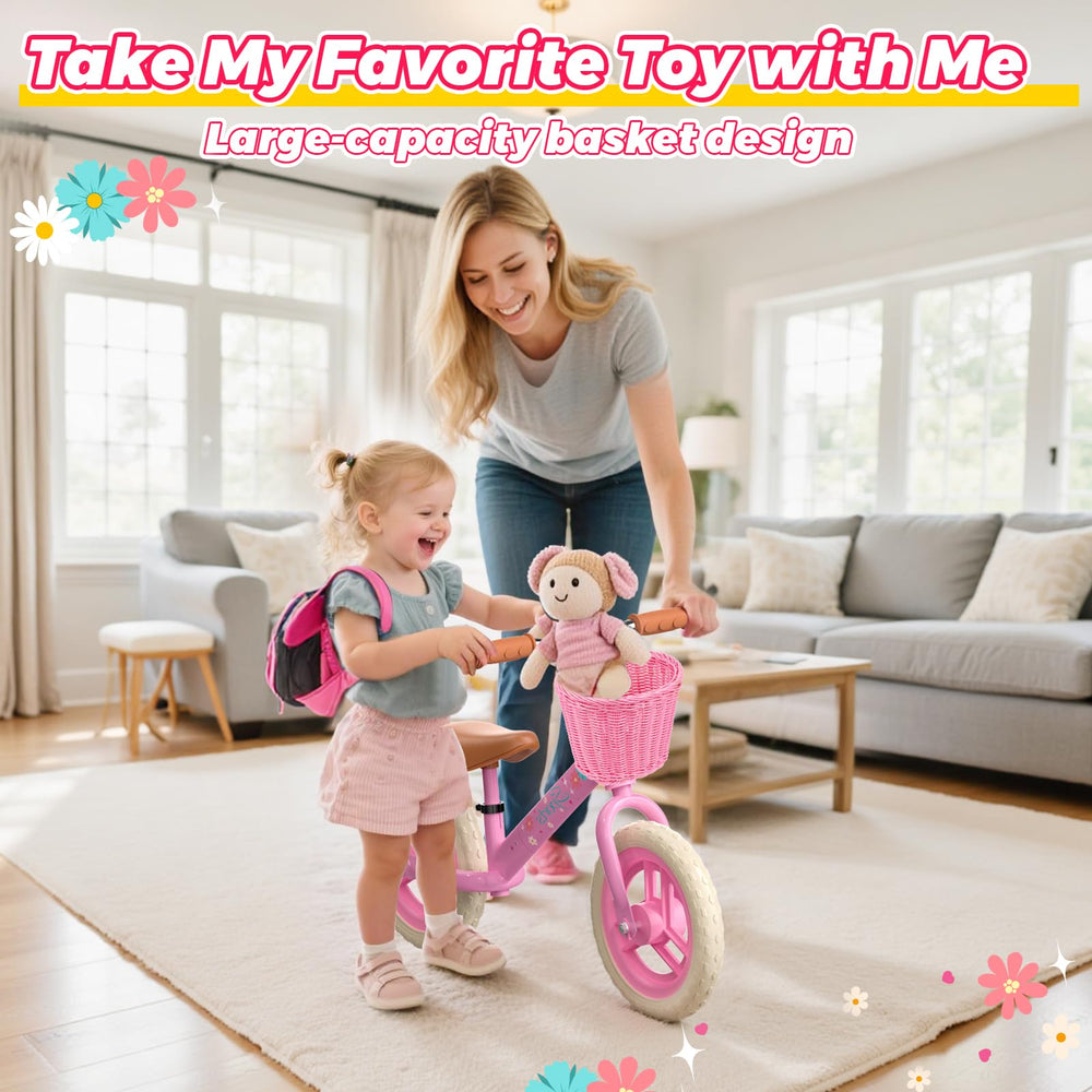Kkdi soft PU seat and rubber handles provide comfortable, secure rides.