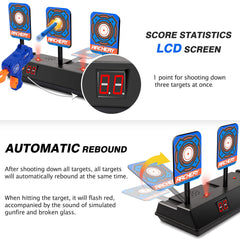 KKONES Nerf gun training setup enables engaging target shooting games