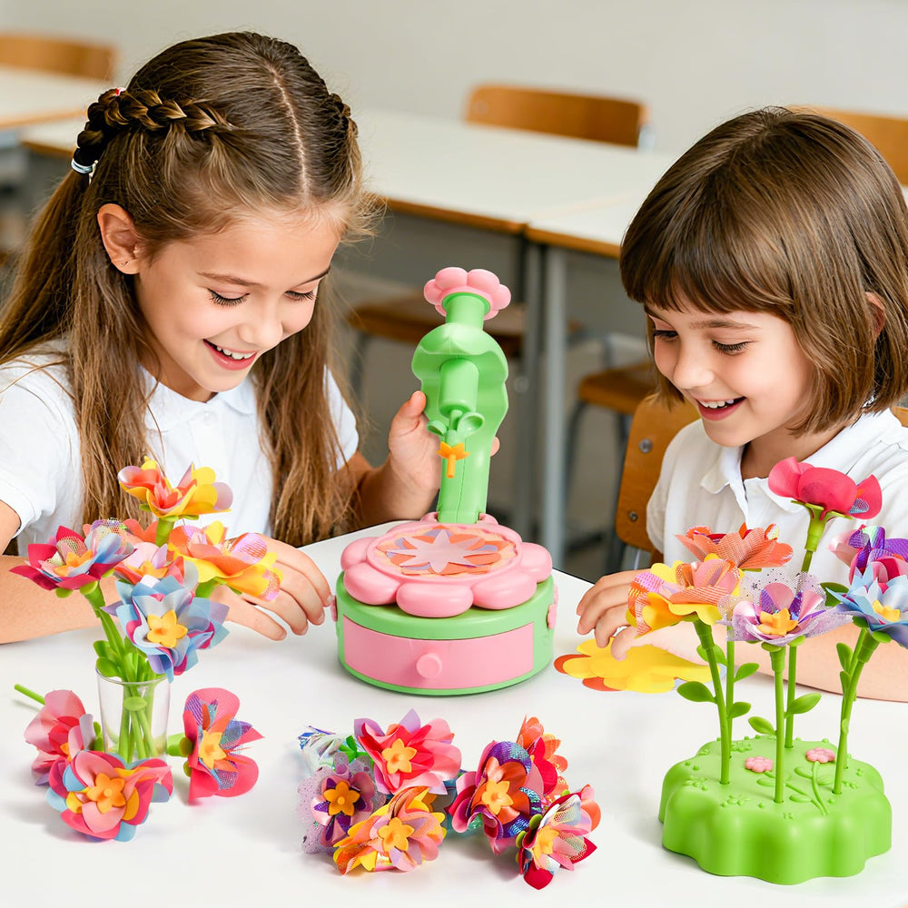 KKQ bright petal pieces enable colorful, imaginative crafting.