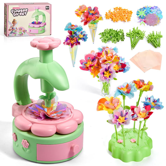 KKQ DIY flower press kit assembly for kids boosts hands-on creativity.