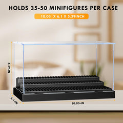 Easy tool-free assembly for KKU display case setup.