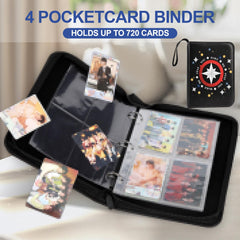 KKUHTY SKZ merch card binder open layout enabling quick browsing