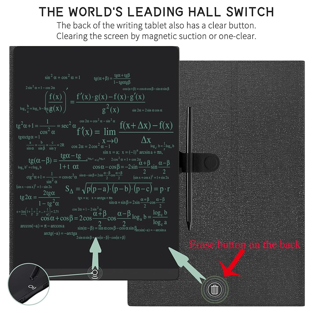 KKYSTAR zero-power erasing screen saves energy during clearing.