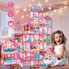 KLADNDER doll house LED ceiling lights for cozy after-dark storytelling