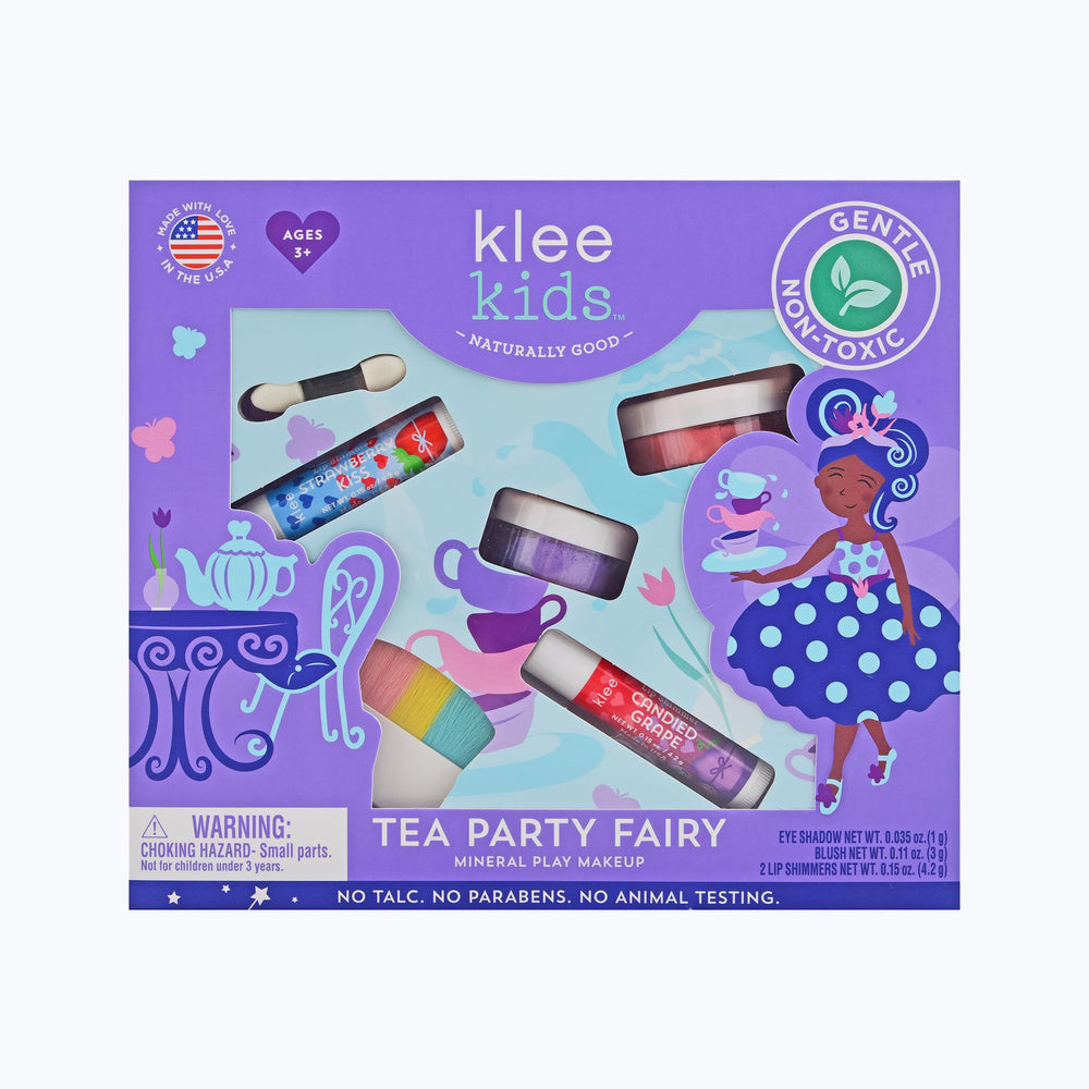 Klee Naturals Luna Star Raspberry Cupcake eye shadow with gentle minerals and kid-friendly sparkle.