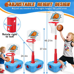 Kleikyerel easy-install portable hoop ready to play anywhere.