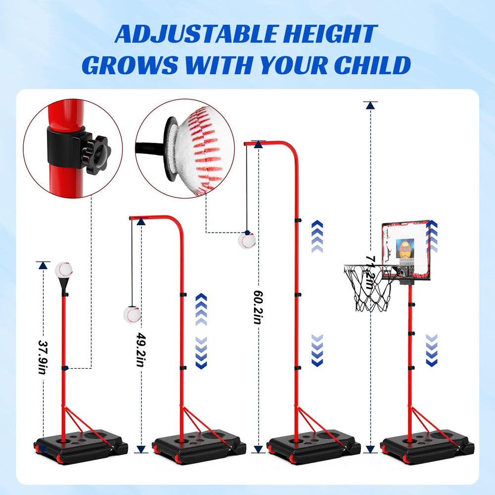 Kleikyerel T-ball mode for accurate hitting practice