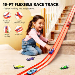Kleikyerel bendable track forming curves and loops for imaginative layouts.