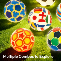 Klever Kits acrylic paints arrangement enables bold team colors