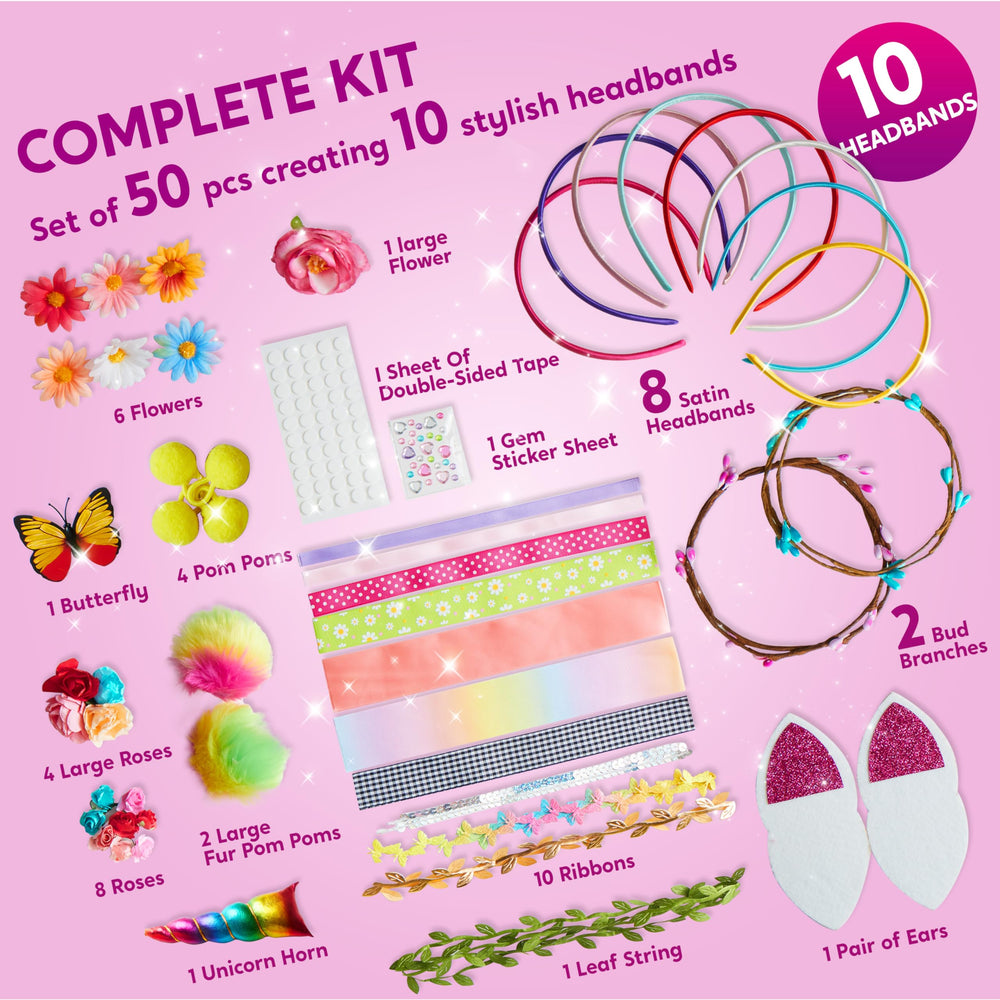 Klever Kits bud branches and leaf garlands add texture for creative outfits.