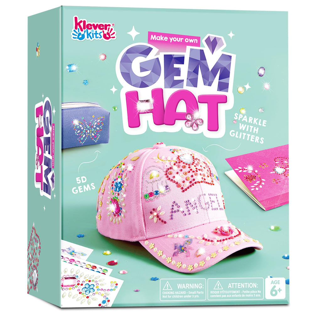Klever Kits decorate-cap-gems-pack for easy at-home cap design.