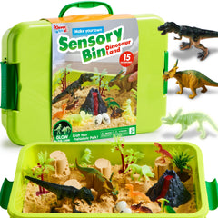 Klever Kits glow-in-the-dark dinosaur skeletons light up imaginative play indoors