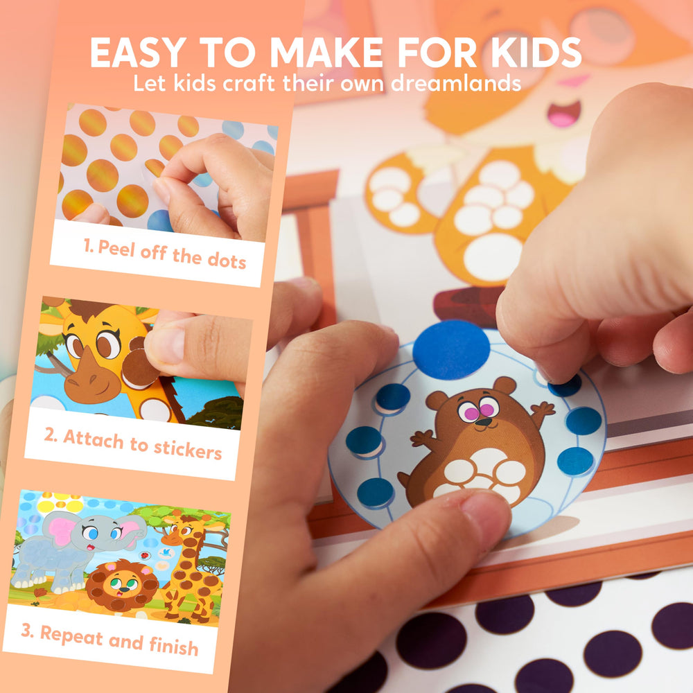 Mess-free Dot Art activity by Klever Kits ideal for travel