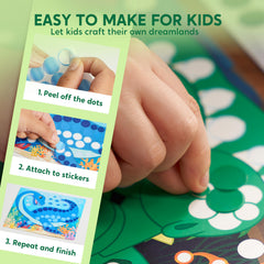 Klever Kits foil dot stickers pack adds shiny accents to art.
