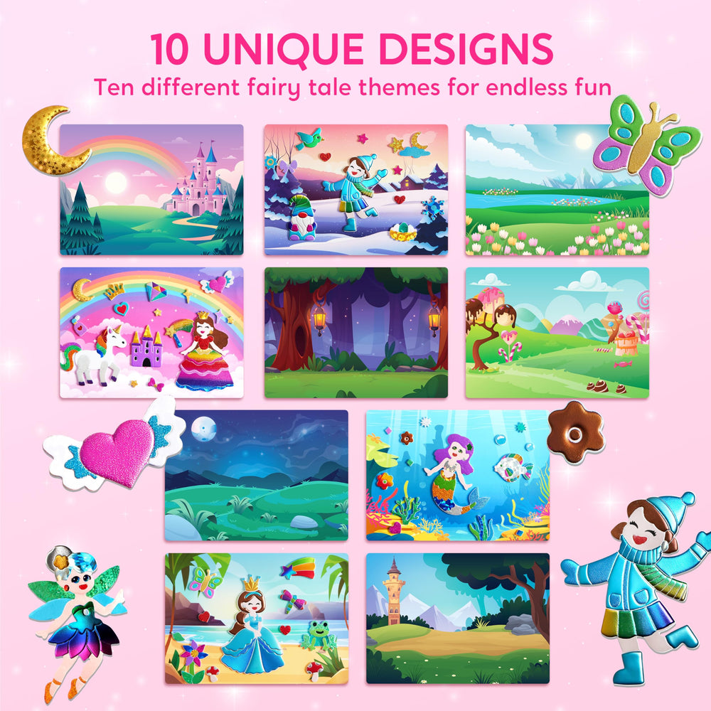 Klever Kits foil sheets variety for dazzling enchantment in each scene