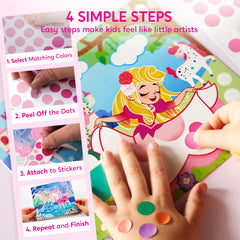 Klever Kits foil stickers bonus provide shiny detail to art projects