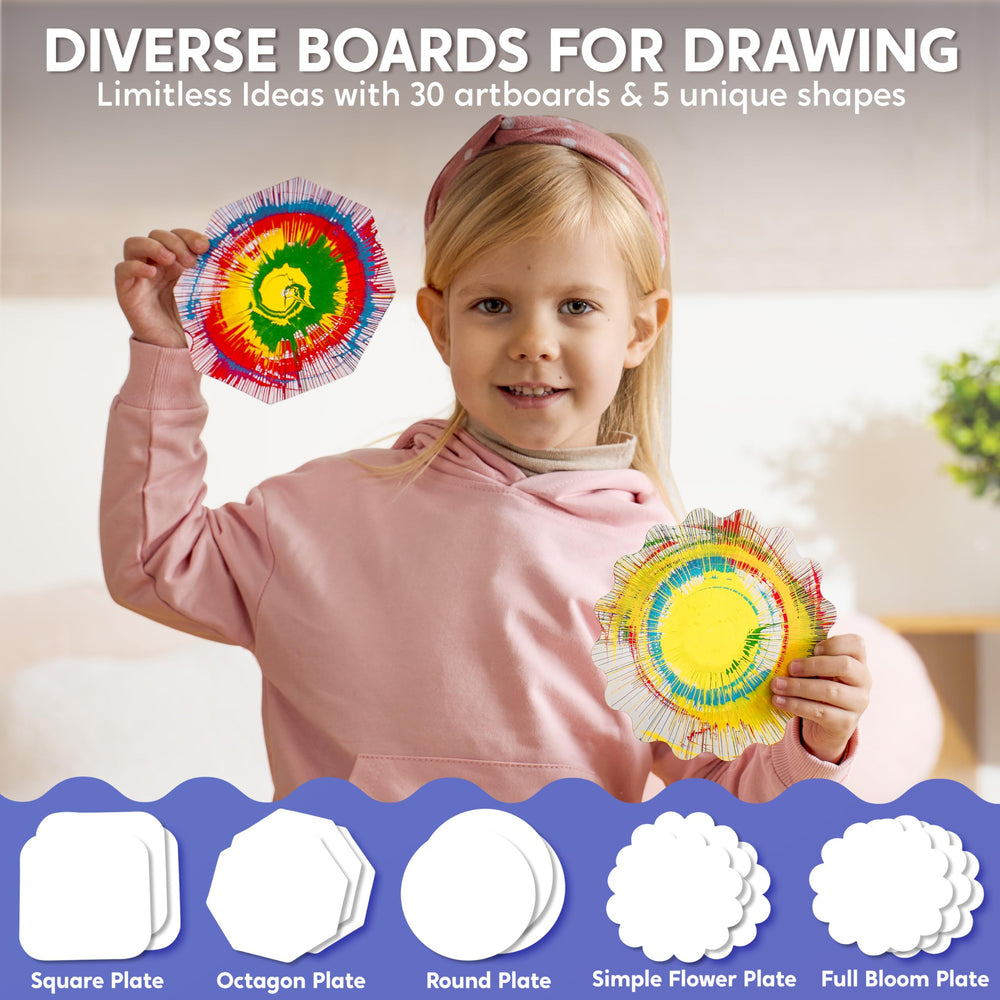 Klever Kits mess-free station helps keep play tidy and contained.