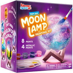 Klever Kits Moon Night Light Kit Packaging offers easy setup and gifting.