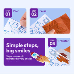 Klever Kits Outer Space travel-friendly design for on-the-go crafting