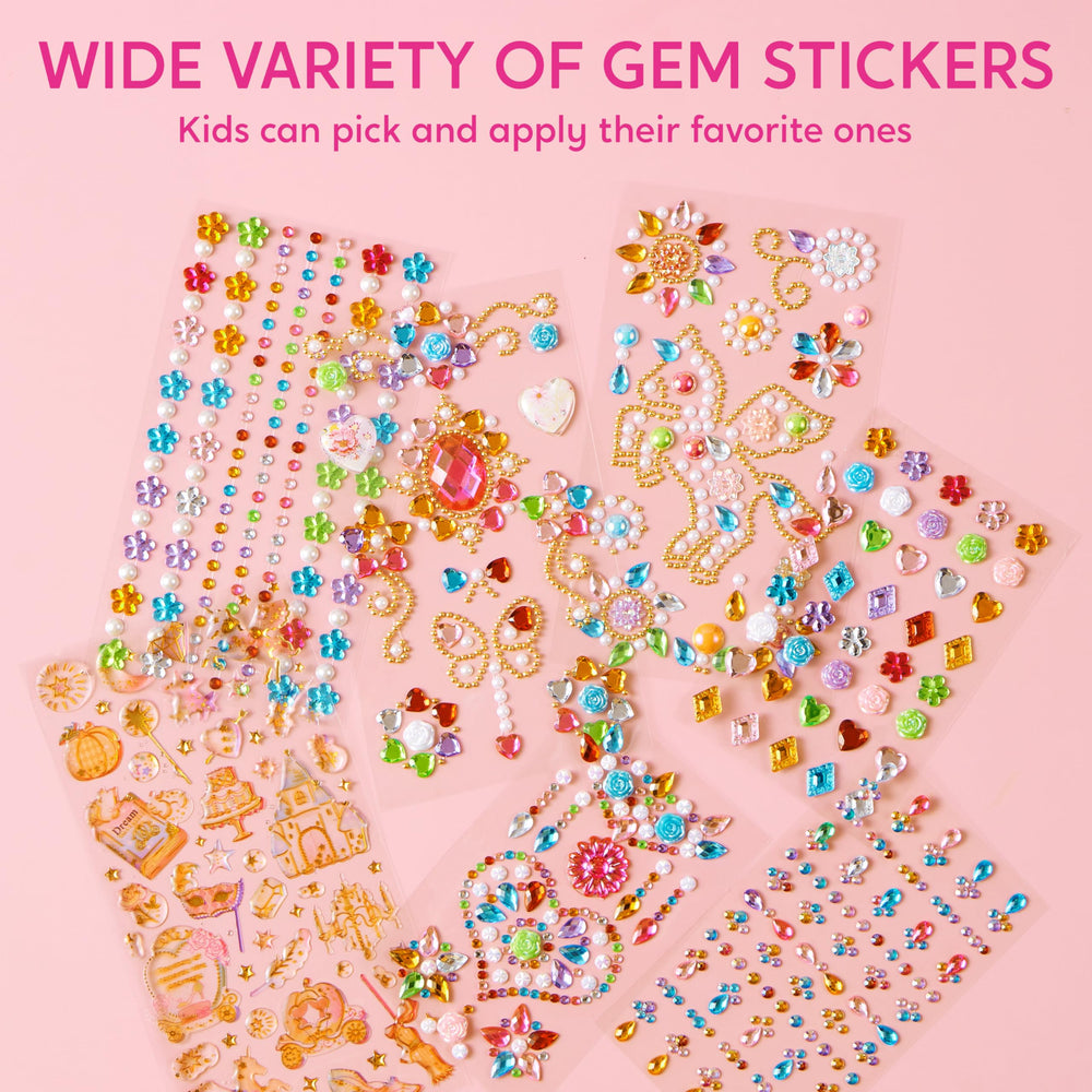 Klever Kits pre-glued gems on cap simplify decorating for kids