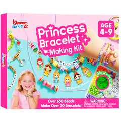 Klever Kits princess bracelet making kit for imaginative jewelry projects