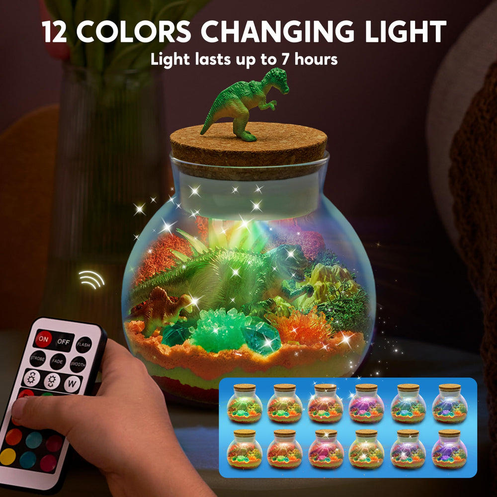 Klever Kits tactile sand for mess-free dinosaur scenes