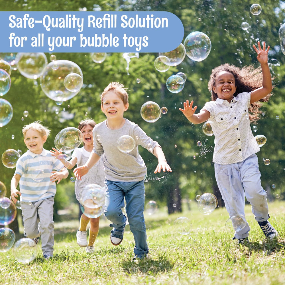 Klevly bubble machine compatible solution for easy giant bubbles.