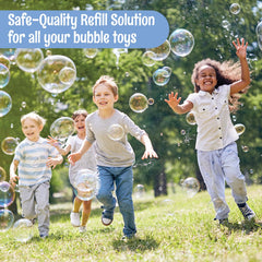 Klevly bubble machine compatible solution for easy giant bubbles.