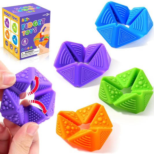 KLT flip cube textures front view shows tactile surfaces for calm sensory play