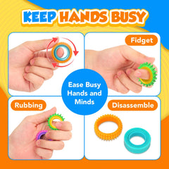 KLT rolling inner ring provides satisfying spin to calm nerves.