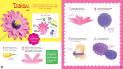 Klutz Fabulous Flowers Stem and leaf components for sturdy craft florals