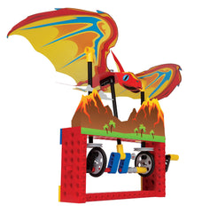 Klutz Lego Gear Bots papercraft characters demonstrate mechanical motion with LEGO Technic parts