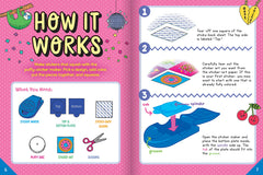 Klutz Puffy Stickers Varied Colors and Patterns: bold textures for planners and scrapbooks.