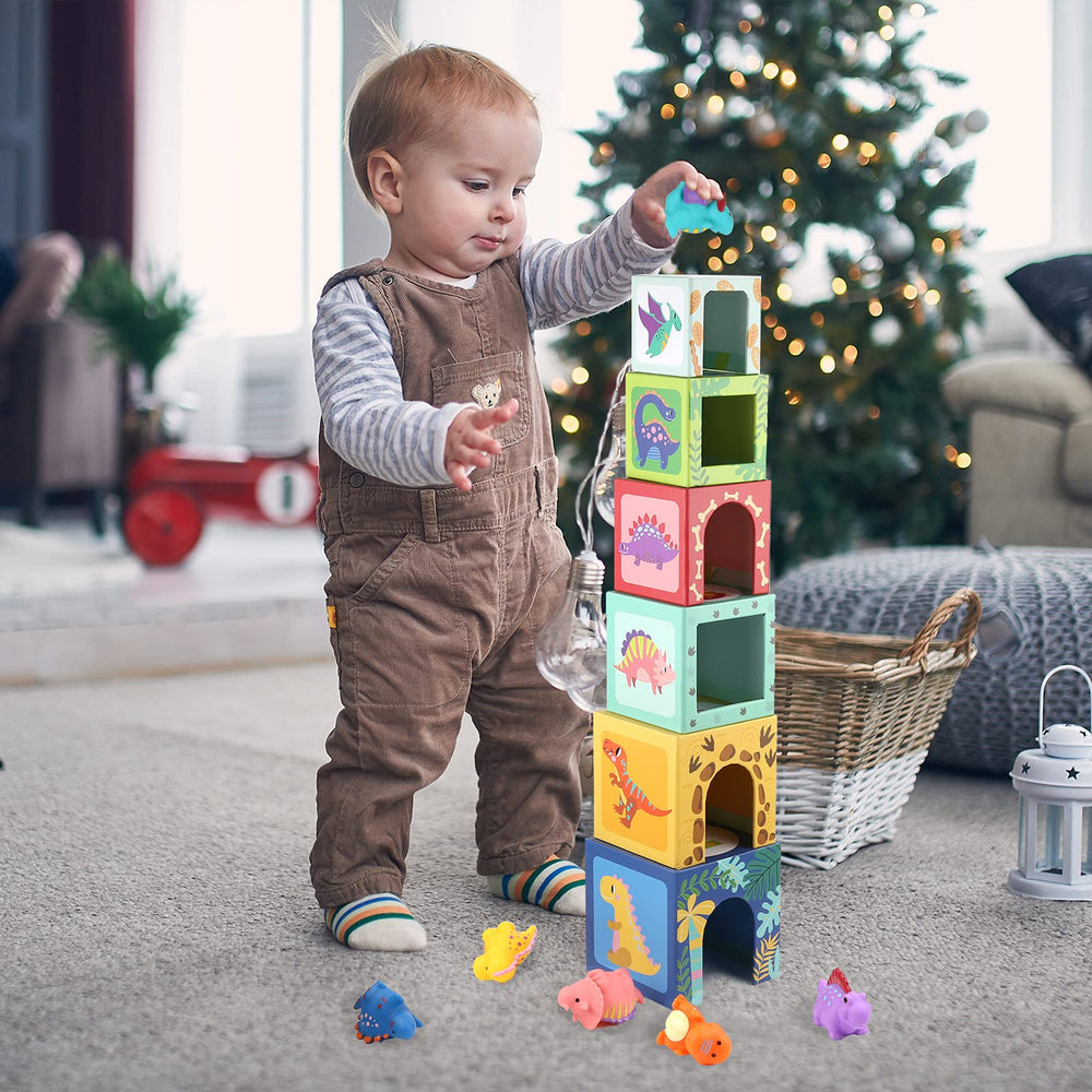 KMTJT Age-appropriate set for 1-3 year olds supports sensory exploration.