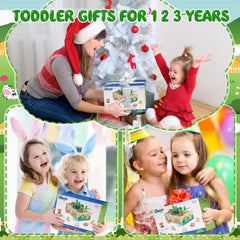 KMTJT safe rounded-edge design boosts toddler confidence during fine motor activities