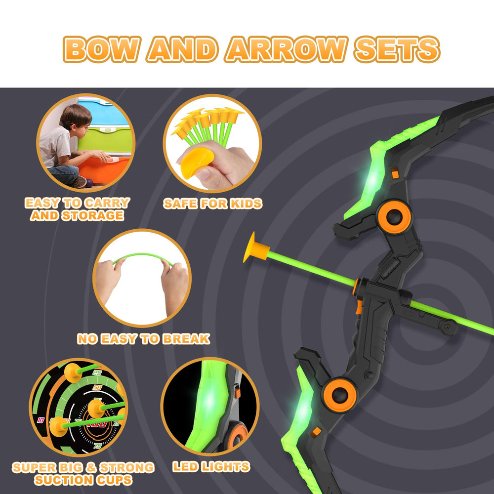 Kmuxilal luminous standing target glows in the dark for practice.