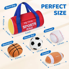 KMUYSL baseball crinkle ball adds textured crinkle sounds for rich texture play.