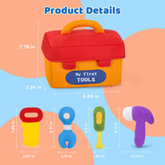 KMUYSL felt saw plush encourages imaginative play