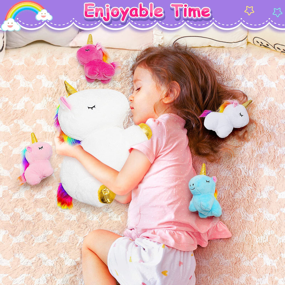 KMUYSL Gift-ready unicorn set packaging, perfect for gifting on holidays or birthdays.