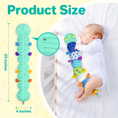 KMUYSL safe, durable plush material supports safe play for infants.